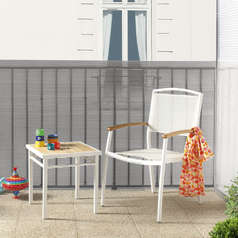 Ocultacin decorativa para balcn